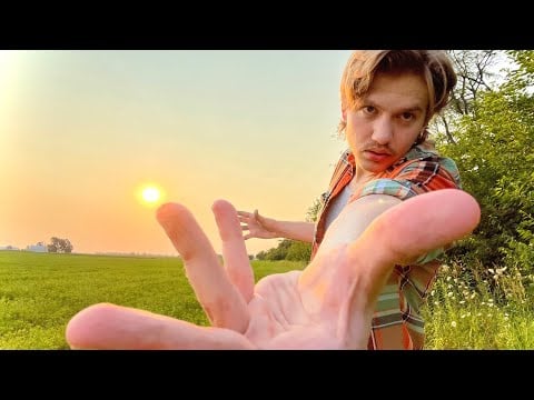 ASMR in Ohio at Golden Hour (hand movements)