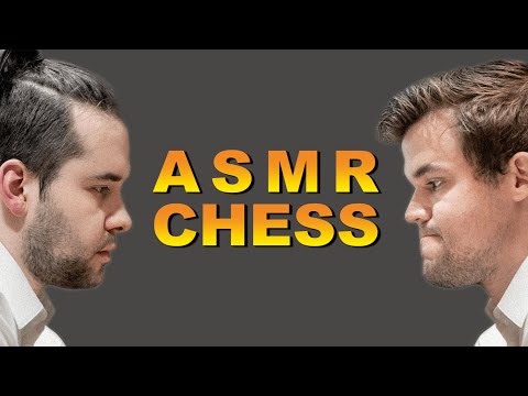 Magnus Carlsen vs. Ian Nepomniachtchi ♔ Game 1 ♔ World Chess Championship 2021 ♔ ASMR