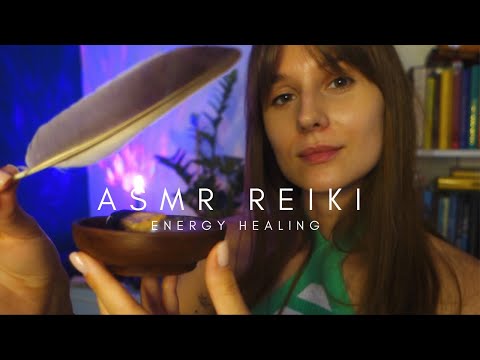 ASMR po polsku 🌙 relaksująca sesja reiki I Pozytywne afirmacje & manifestacja 🌹 (soft spoken)