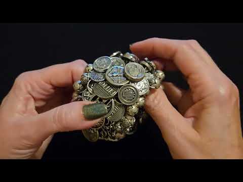 No Talking ASMR | Delicious Tingles | Handling a Button Bracelet (No Talking)