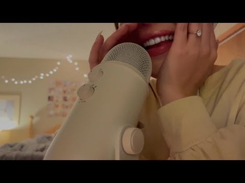 ASMR | soothing whispers for sleep🤎(personal attention, tapping on random items, whisper ramble)