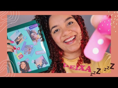 ASMR: MONTANDO UM QUADRO COM ADESIVOS 💖💖