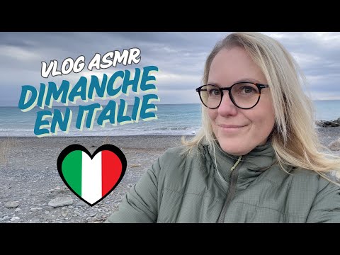 ASMR FR 🇮🇹 Vlog ASMR - Un dimanche ensemble en Italie (chuchotement proche du micro)