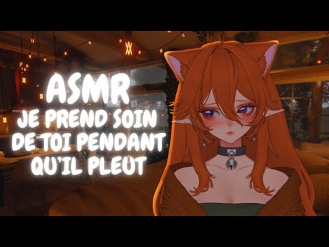 ASMR Ton amie prend soin de toi pendant qu'il pleut