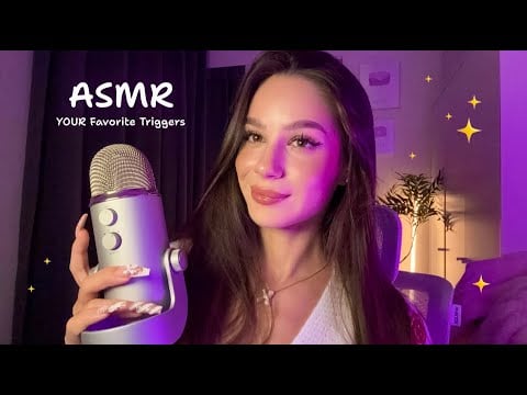 ASMR All YOUR Favorite Triggers! For Tingles and Relaxation 😴