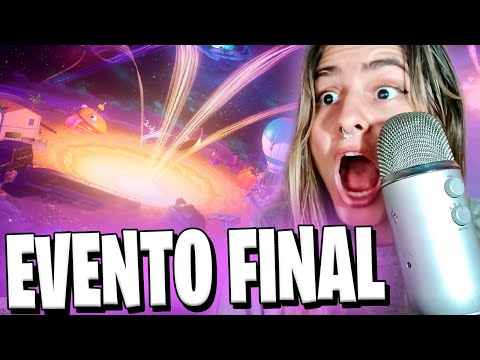 ASMR FORTNITE - MI REACCIÓN AL EVENTO FINAL DE FORTNITE OG 😲 CAPÍTULO 5 ALLÁ VAMOS 🔥