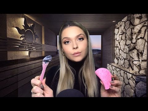 АСМР на Български | Ролева Игра: Зимна СПА Процедура за Лице❄️|ASMR in Bulgarian:Winter SPA Facial❄️