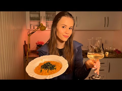 ASMR JANTAR 5 ESTRELAS ⭐ Restaurante Intimista (Uma noite relaxante em POV)