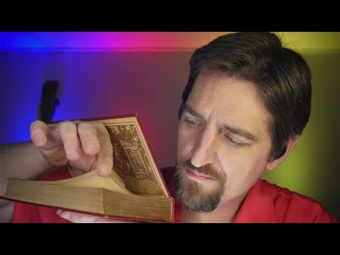 ASMR Book Tap 📖 Page Turning & Scratching HIGH Sensitivity Mics #SleepAid