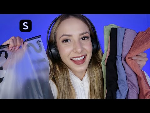 ASMR - MINHAS NOVAS COMPRAS DA SHEIN 👗 TÔ APAIXONADAAA