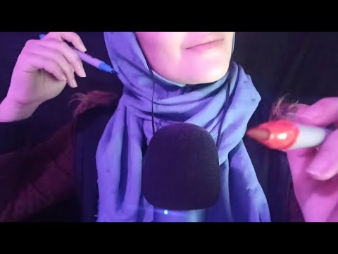 ASMR | Yüzünü Boyuyorum | Painting Your Face | Ağız Sesleri | Türkçe ASMR