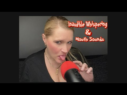 [ASMR] WET MOUTH SOUNDS & Inaudible whispering Soft Spoken real talk• Sounds • Finger Fluttering