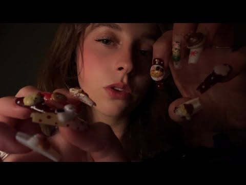 ASMR intense invisible scratching (LOTS of mouth sounds)