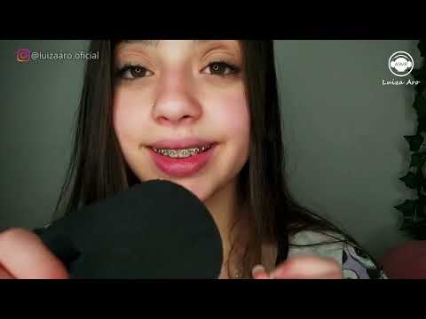 ASMR BEM CAMINHO - RELAX  ( SUSSURROS / SOM DE BOCA / SOM DE CHUVA ) Luiza Aro