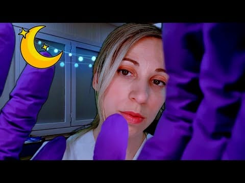 Clínica ASMR | Nervios Craneales |🌜 Consulta Nocturna |  Roleplay médico