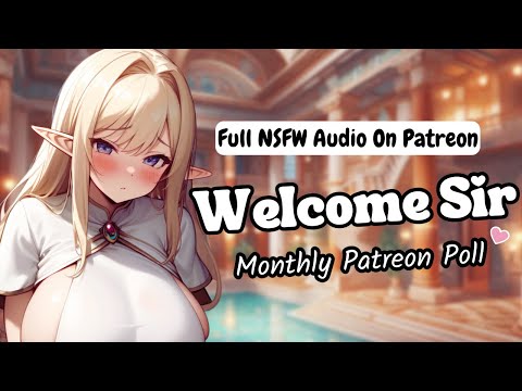 ♡ Welcome To The Elven Bath House ♡ [F4M] [Elf Girl] [Spicy] [Patreon Preview] [RP ASMR]