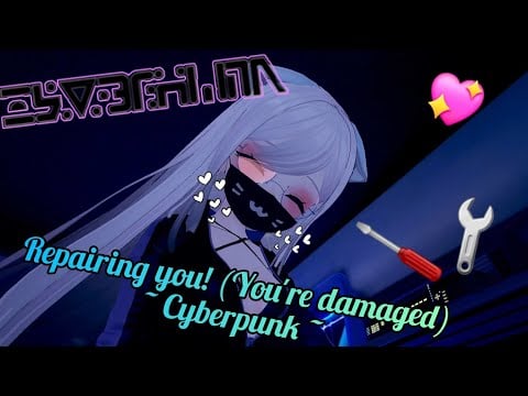 Cyberpunk 🪛 Fixing Your Arms + Installing New Tech | ASMR
