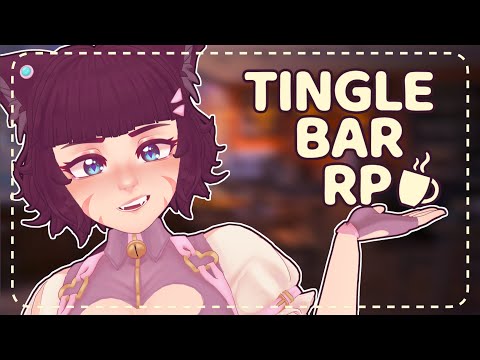 ꒰ASMR꒱ ☕ Tingle Bar RP ~ Catgirl Barista Serves You Tingles 💤