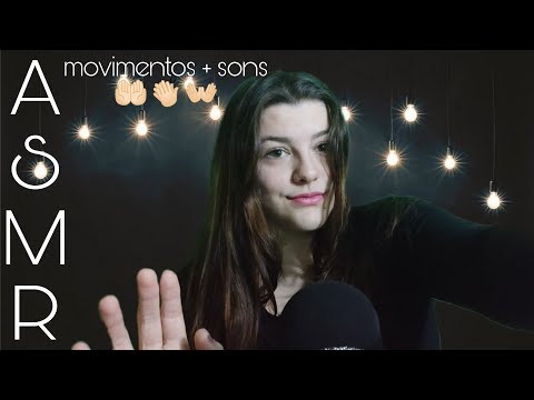 ASMR • movimentos e sons de MÃOS!