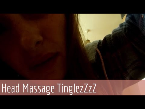 ASMR Whispering - Binaural Scalp/Head Massage (Caring Friend)