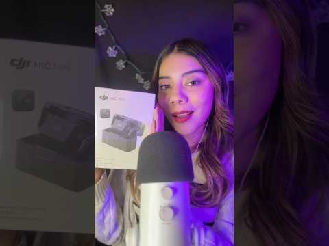 dji MINI MIC 🎤💗 #asmr #relax #mouthwhisper