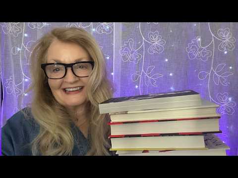 ASMR Book Haul - Books I've Read, Currently Reading and TBR 📚