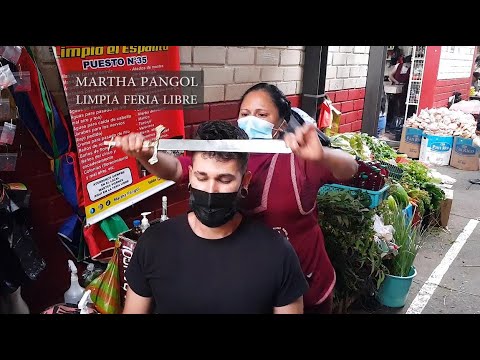 MARTHA ♥ PANGOL, TRADITIONAL MARKET LIMPIA (Feria Libre Cuenca) OLD SCHOOL SPIRITUAL CLEANSING, ASMR