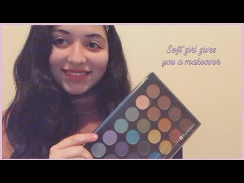 Soft girl gives you a makeover asmr 💗