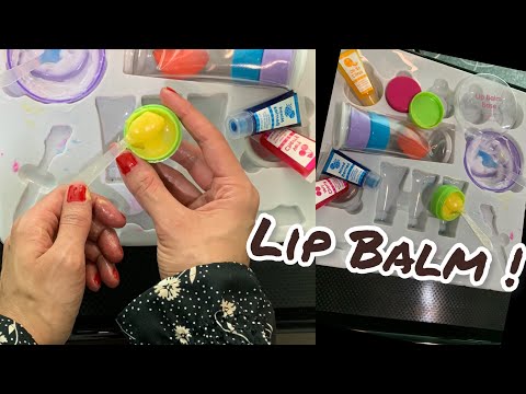 ASMR Making Lip Balm no talking!