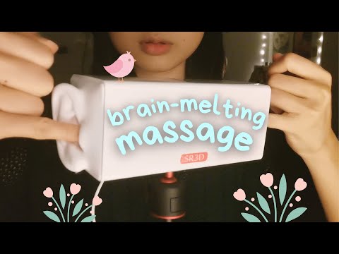 asmr | brain-melting sr3d massage, scratches, taps, and hand sounds