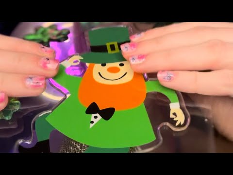 crinkly st patty’s day ASMR ✨ 🍀