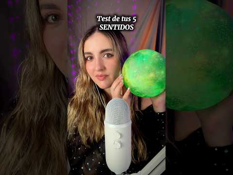 Test rápido de tus 5 sentidos! #asmr