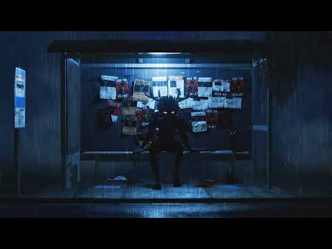 Waiting for the bus to Nowhere in the rain | ASMR Ambience