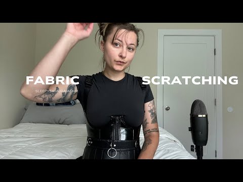 ASMR Relaxing Sounds | Fabric Sounds to Help You Sleep - Scratching & Rubbing / Moderately Slow