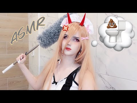 Приключения Пауэр В Туалете 2 | Ролевая АСМР | Power Toilet ASMR RP | Пауэр - Горничная