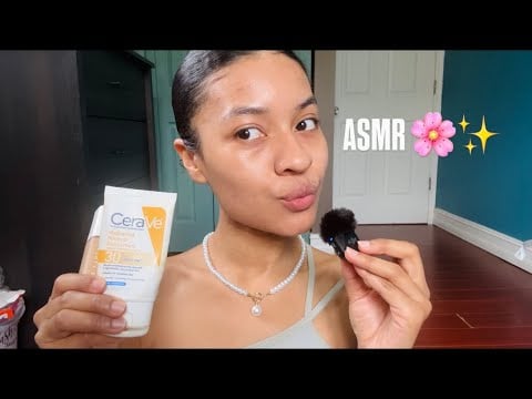 ASMR | maquillándome y hablando cerca a la cámara 📸 ✨🌼