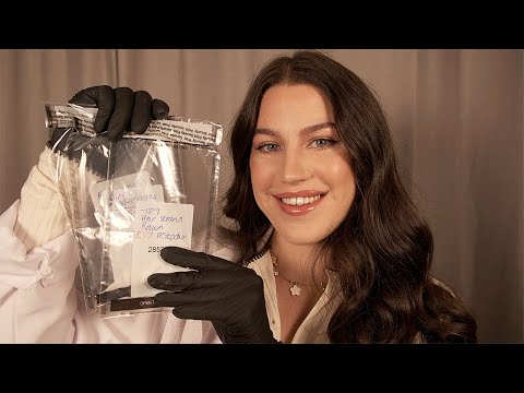 ASMR | Forensic Scientist Examines The Evidence | Roleplay