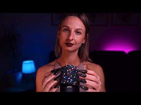 ASMR | Mic Scratching On Stickers 💎