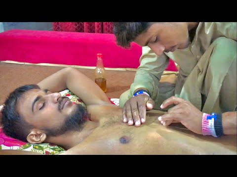 ASMR Chest & Belly Button Massage By  Master Foji