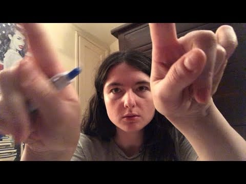 ASMR drawing your face then drawing ON your face RP