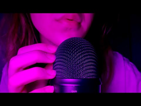 [ASMR - No Talking] Mouth sounds + mic scratching