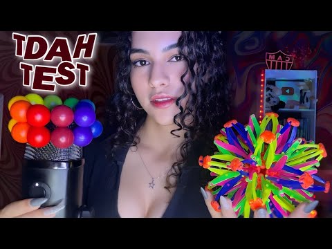 ASMR | TDAH TEST - testando seu foco e concentração