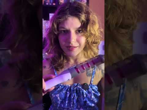 Posso arrumar seu cabelo?  #asmr #relax #asmrroleplay #visualtingle #fy #cabelo #hair #salaodebeleza