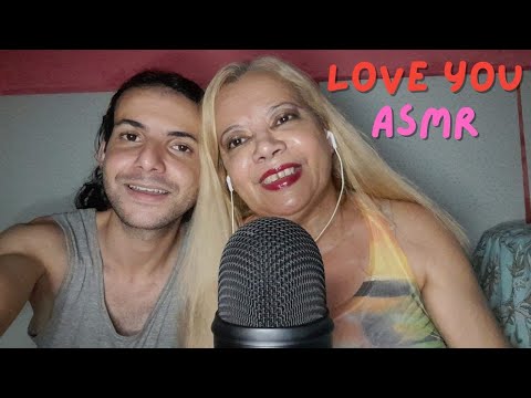 ASMR : Com  a participação  do meu filho.  Conversando um pouco com vocês.  😴😴💤