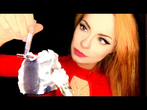 ASMR ULTRA FAST BARBERSHOP SOUNDS & HAIRCUT 💈 Razor Shave , Haircut & Foam for Tingle Immunity ASMR