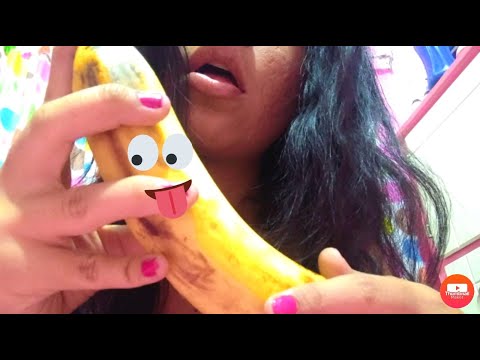 *🍌COMIENDO PLÁTANO| Eating Sounds| ANI ASMR