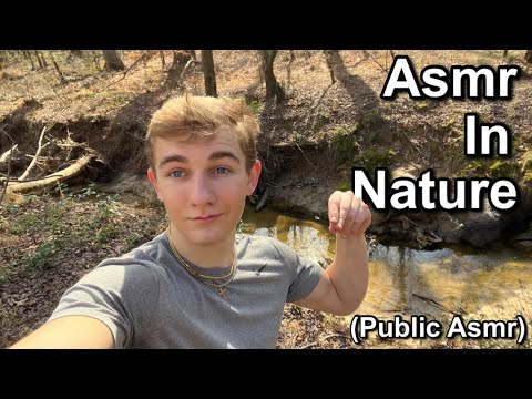 Asmr in the nature                   * public asmr *