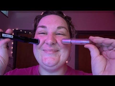 ASMR | Trying Out New Makeup (Full Face Clicky Whisper GRWM) ✨