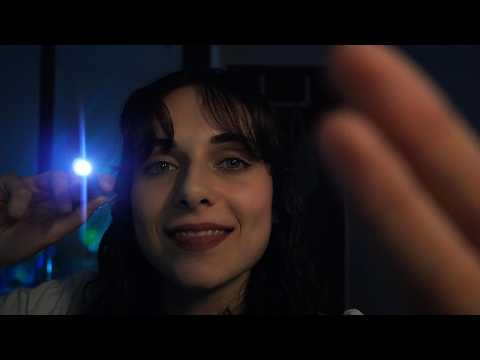 ASMR Eye Exam In The Dark 👀 (Follow My Instructions) ✨