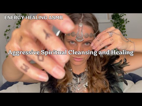 Extreme Spiritual Cleansing ⚡️ | 🔥 Shamanic Witch Energy Healing ASMR